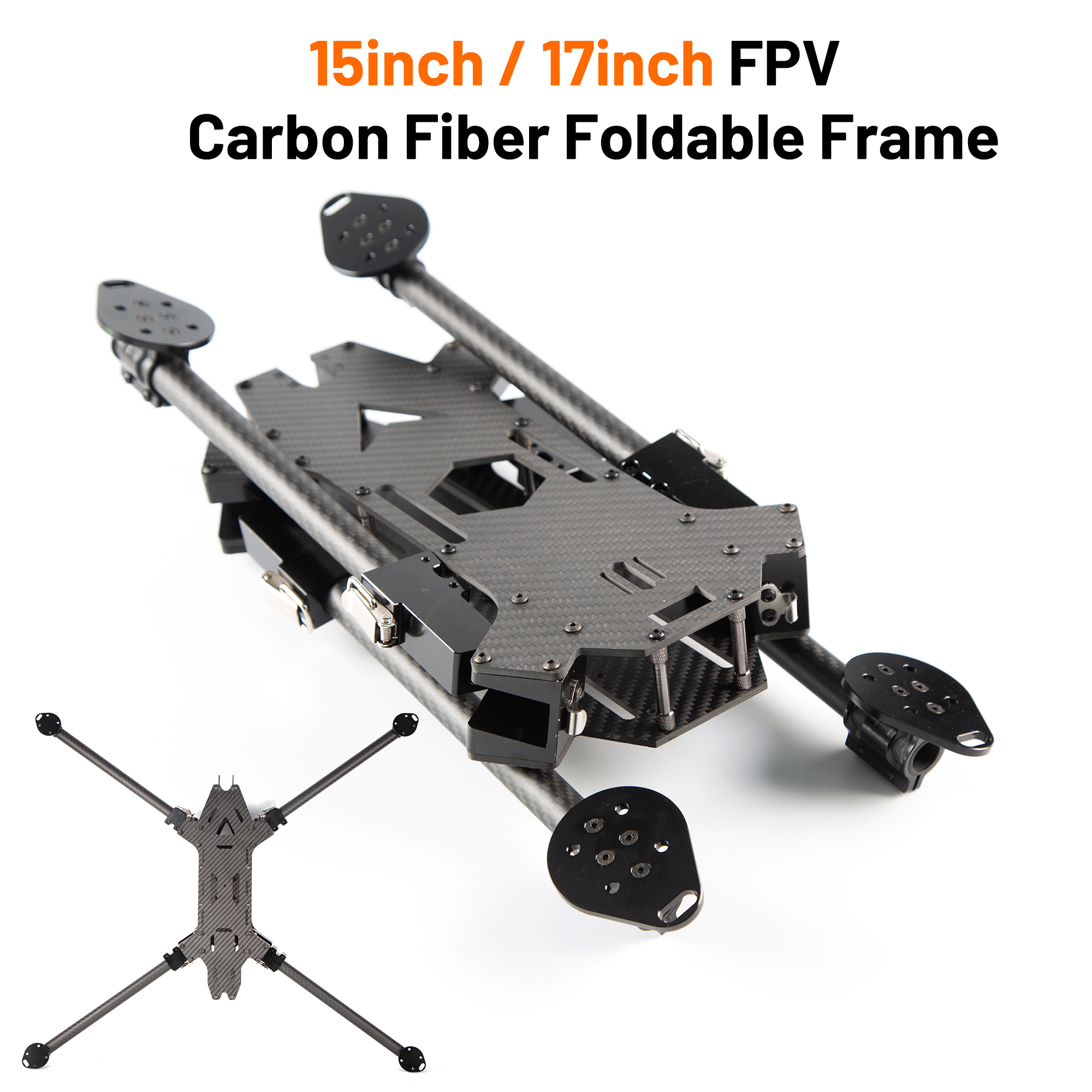 Drone Motor - 15inch /17inch FPV Carbon Fiber Foldable