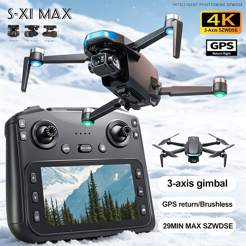Drone Gps Mount - New S-X1 MAX Drone GPS 8K
