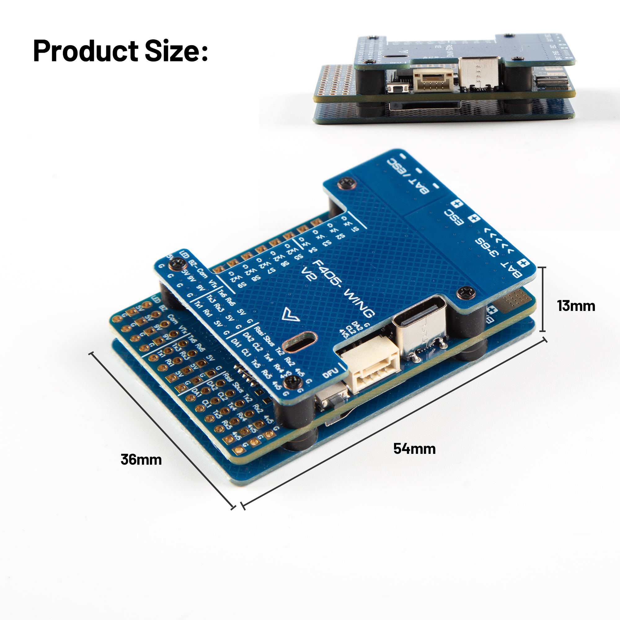 F405 WING V2 FC Flight Control - Drone Flight Controller 评论和价格
