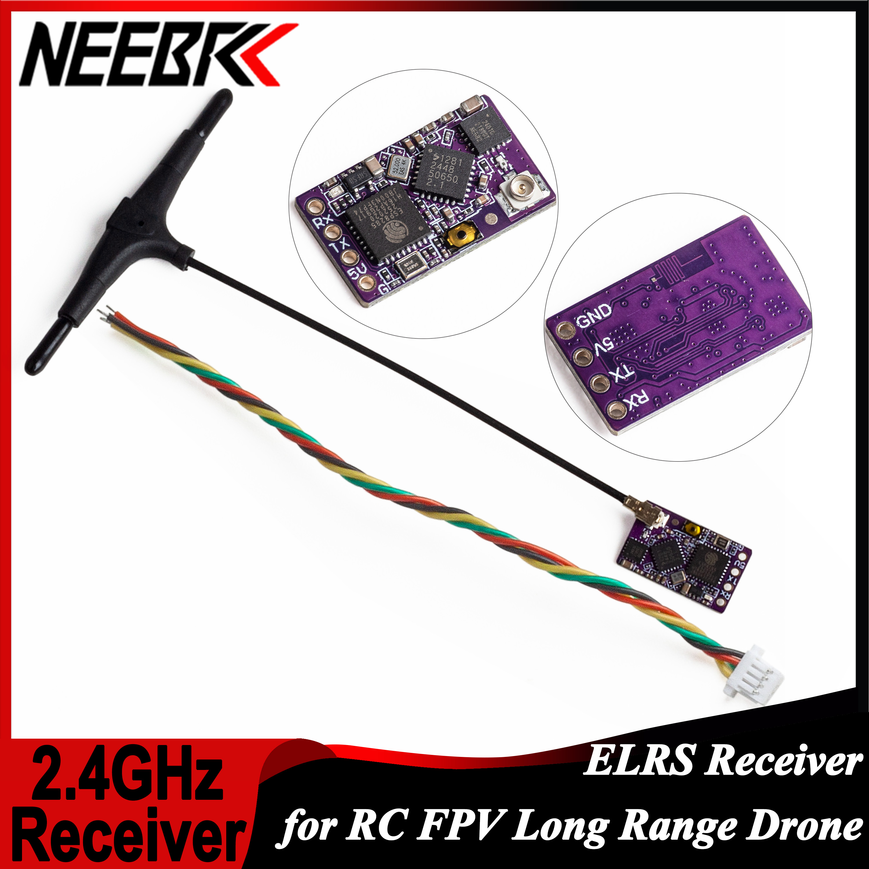 1/2/5/10PCS ELRS 2.4GHz RX Lon - Drone Antenna 评论和价格
