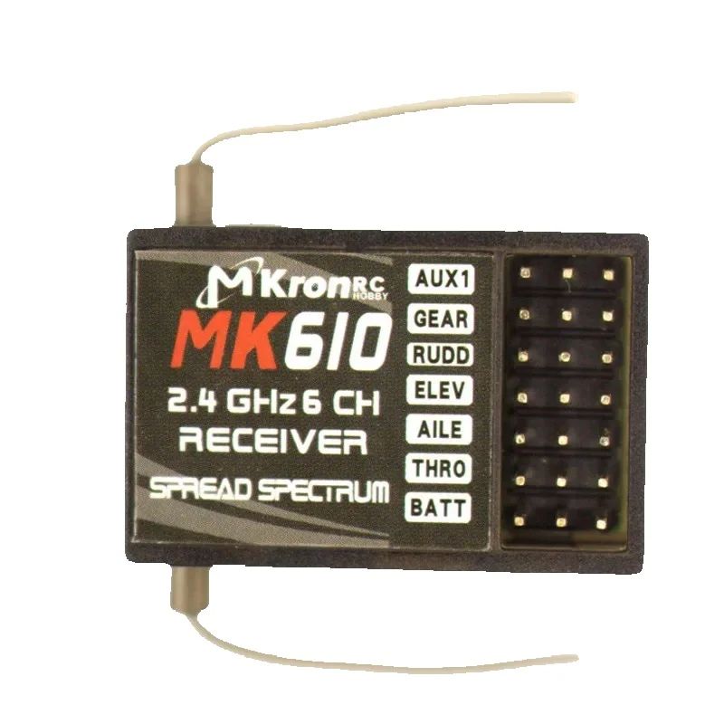 DSM2 MK610 AR6100 2.4G 6CH RC  - Drone Battery 评论和价格