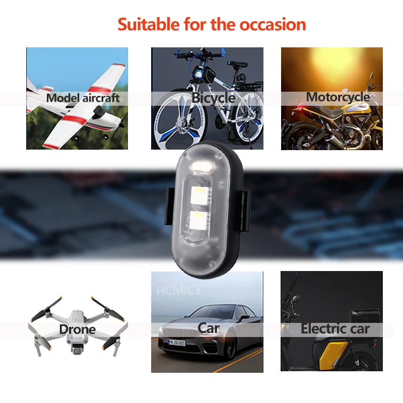 Motorcycle Aircraft Lights RGB - Drone Led Light 评论和价格
