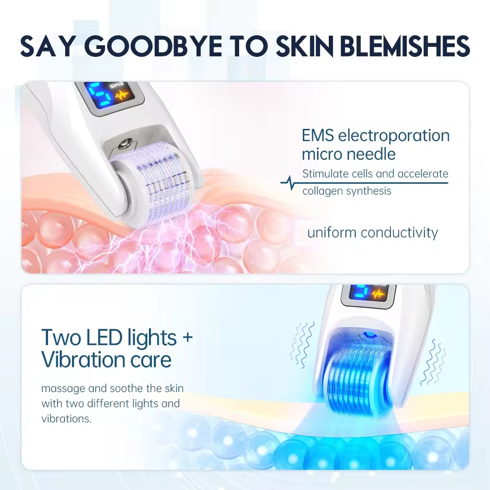 Microneedles Roller Kit Biorol - Drone Led Light 评论和价格