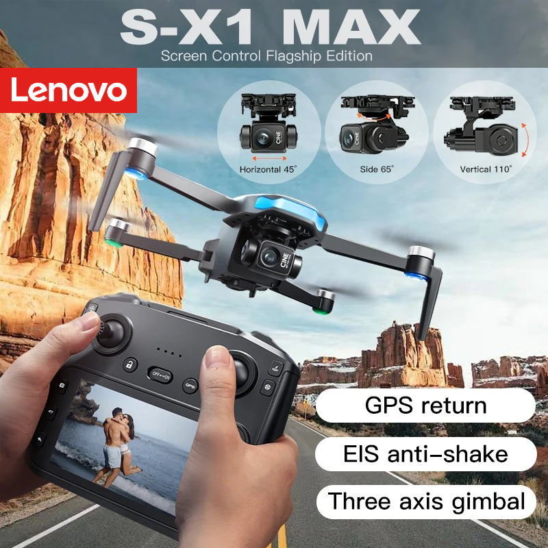 Lenovo GPS S-X1 Drone Three-ax - Drone Gps Mount 评论和价格