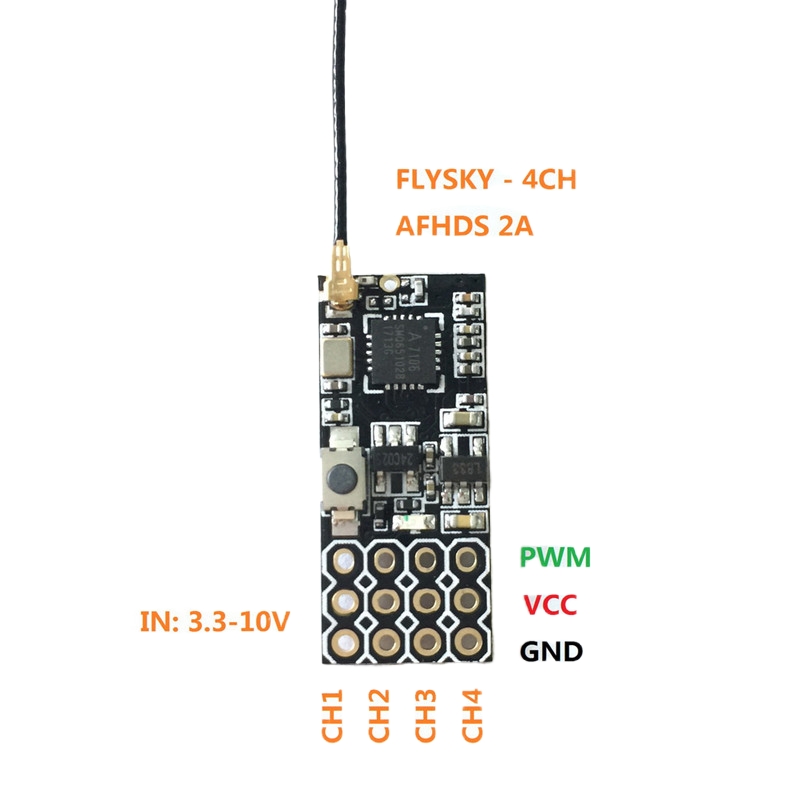 Flysky FS2A Mini Receiver 4CH  - Drone Battery 评论和价格