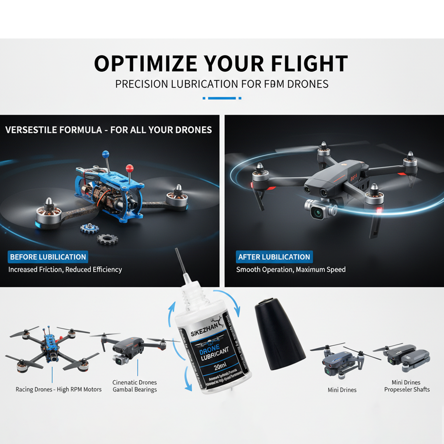 Micro Drone Motor Bearing Lubr - Drone Motor 评论和价格