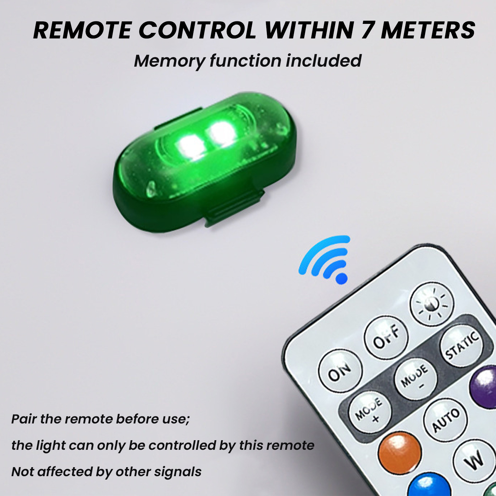 2/4/6PCS Wireless LED Strobe L - Drone Led Light 评论和价格