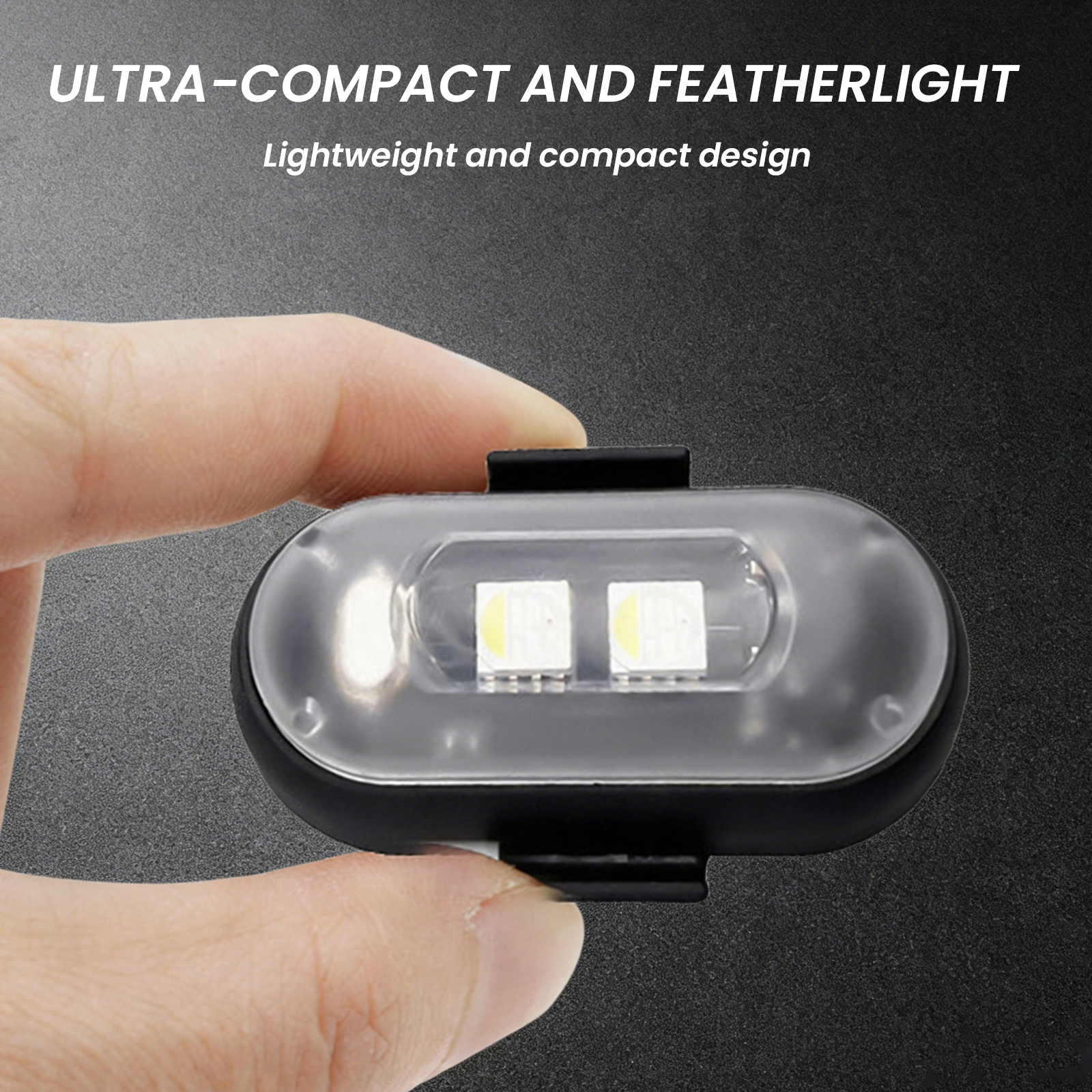 2/4/6PCS Wireless LED Strobe L - Drone Led Light 评论和价格