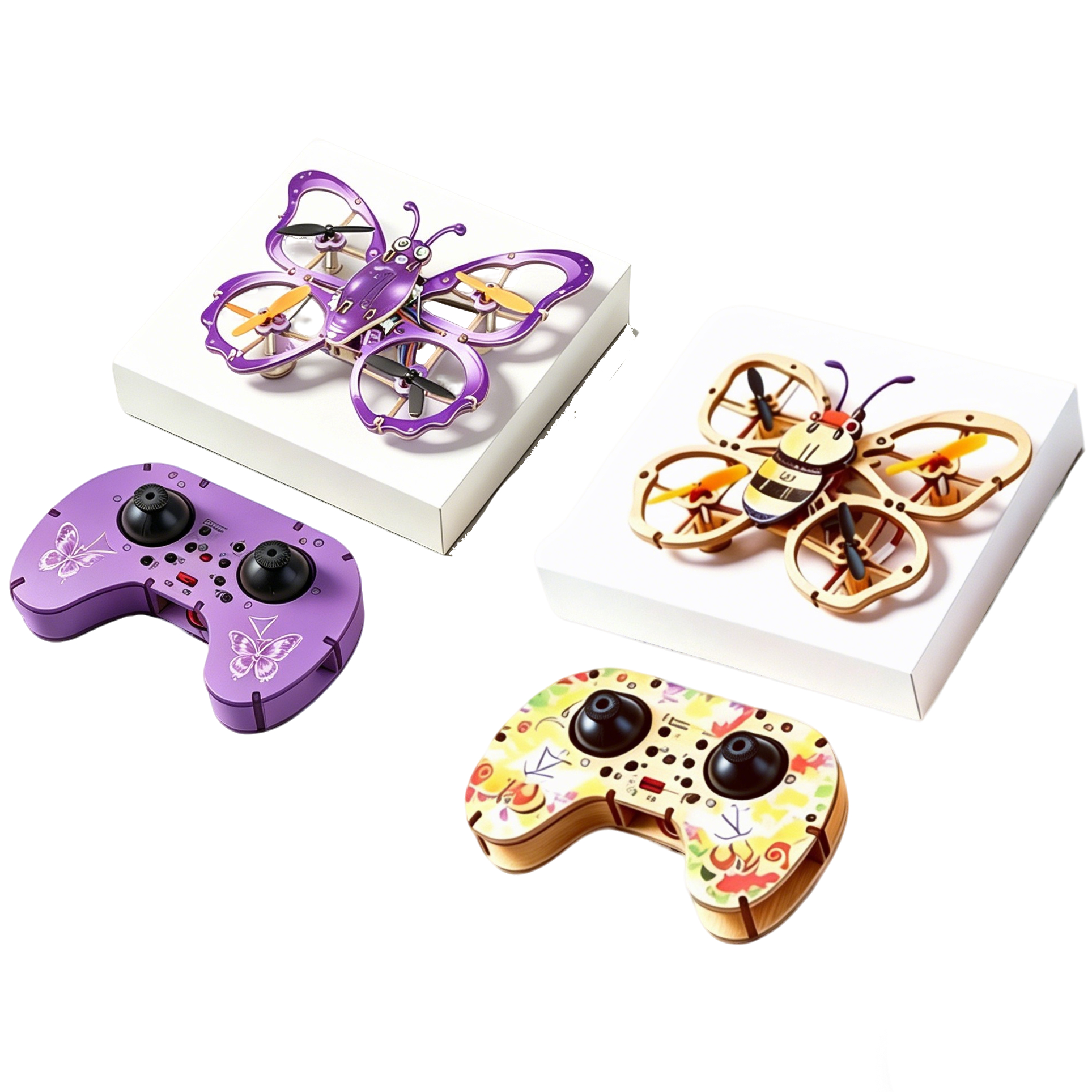 2026 New Wooden DIY Assembled  - Drone Battery 评论和价格