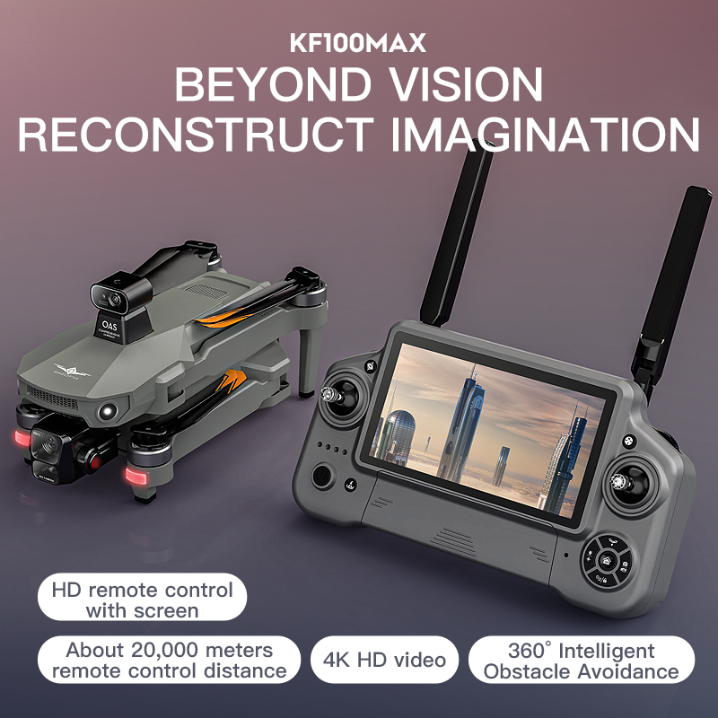 SJRC KF100 MAX 8K UHD Photo HD - Drone Gimbal 评论和价格