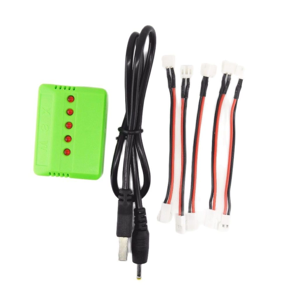 5PCS Cables And 1X 5 In 1 USB  - Drone Charger 评论和价格