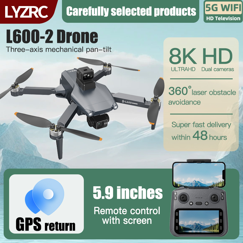 LYZRC L600-2 MAX GPS Drone 3-A - Drone Gps Mount 评论和价格