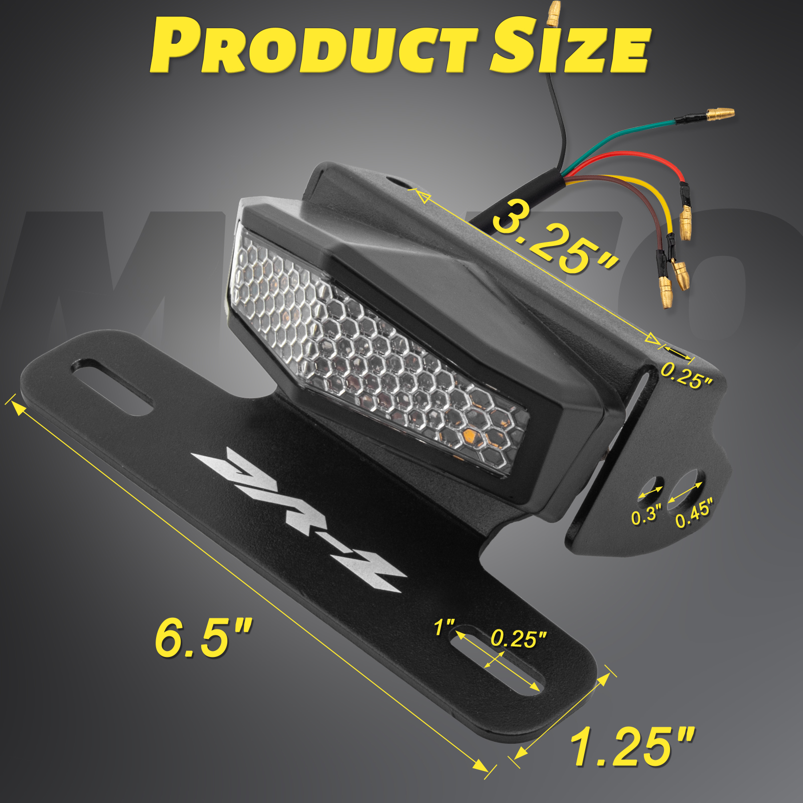 All-in-One Tail Tidy Fender El - Drone Led Light 评论和价格
