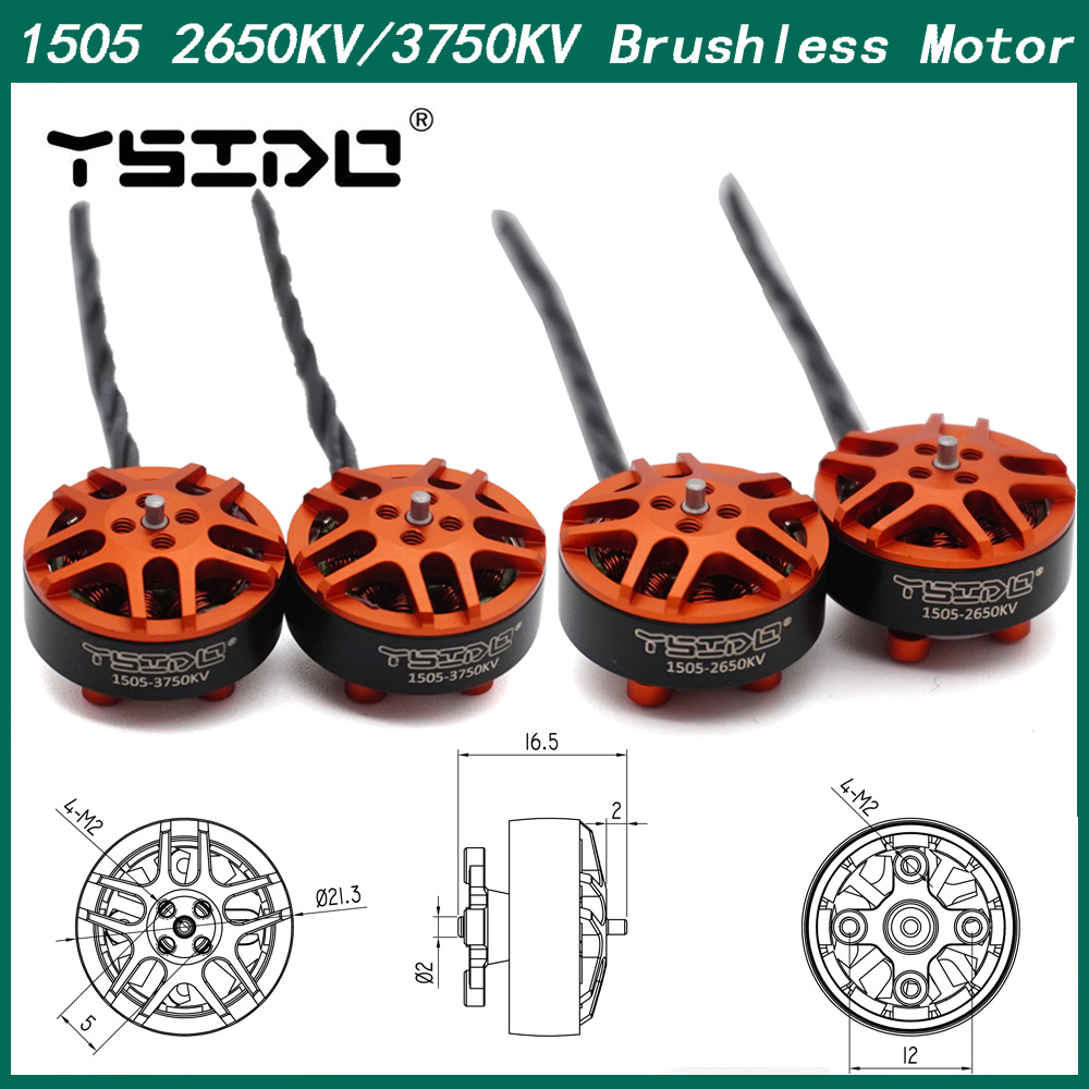 4PCS YSIDO 1505 2650KV 3750KV  - Drone Compass 评论和价格