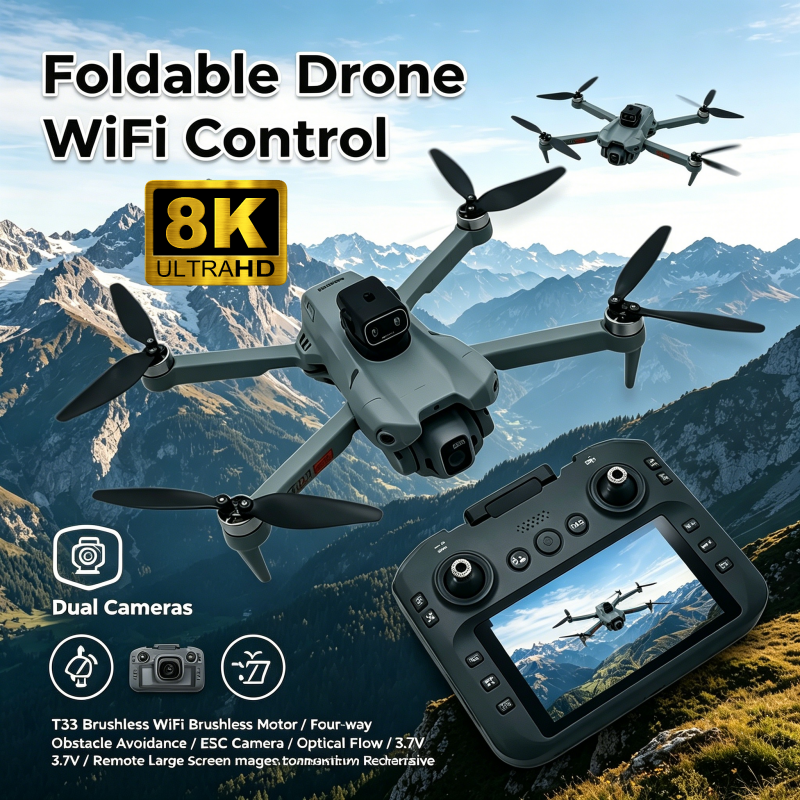 2026 New T33 RC Drone 8K Camer - Drone Gps Module 评论和价格