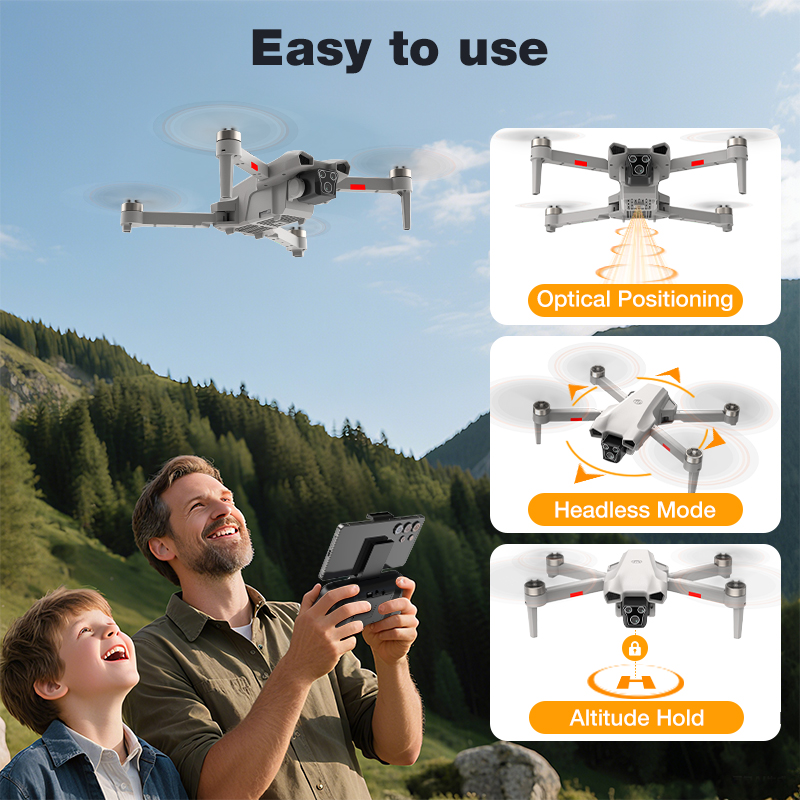 2026 Hot L017 Pro Drone Brushl - Drone Gps Mount 评论和价格