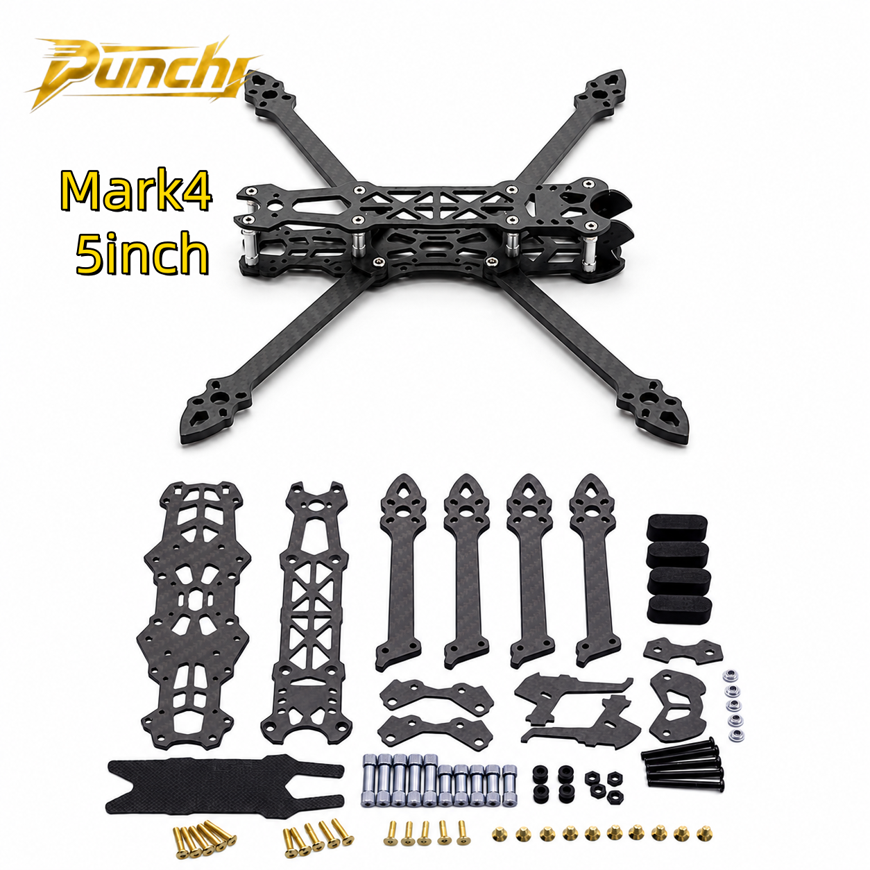 Mark4 5inch FPV Carbon Fiber F - Drone Arm 评论和价格